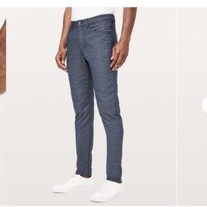 Lulu 🍋 | Mens ABC slim pants tech canvas  | size 32/ 33